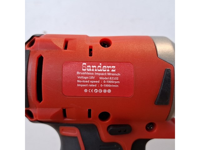 Accu slagmoersleutel | 320nm, rood, 2026 - afbeelding 6 van  8