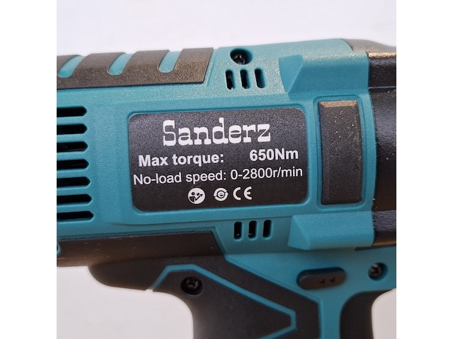 Accu slagmoersleutel 650nm, brushless, blauw - afbeelding 6 van  10