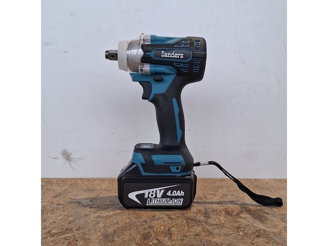 Accu slagmoersleutel, brushless, blauw - afbeelding 1 van  11