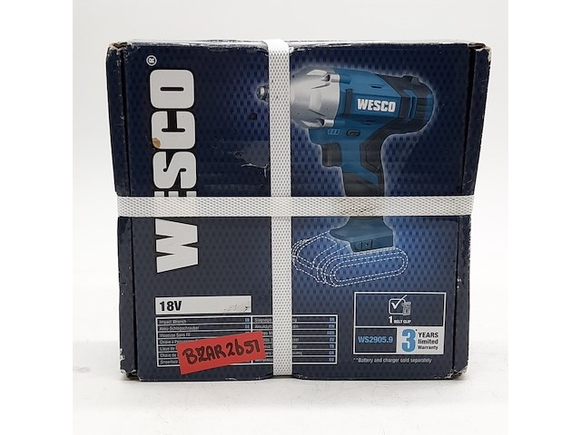 Accu slagmoersleutel, wesco, ws2905.9 - afbeelding 1 van  3