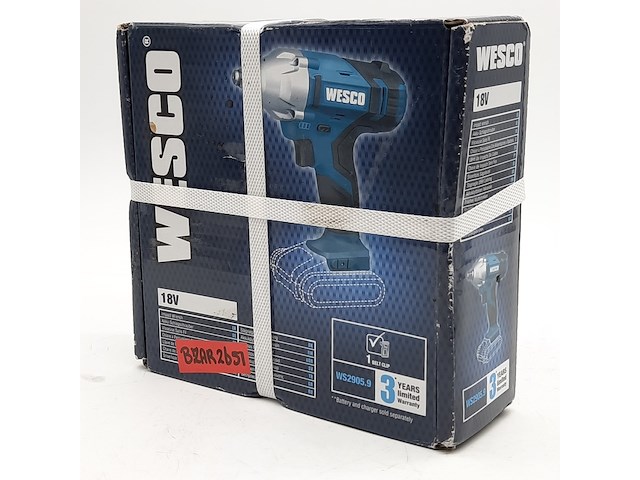Accu slagmoersleutel, wesco, ws2905.9 - afbeelding 2 van  3