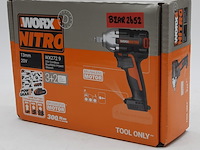 Accu slagmoersleutel, worx, wx272.9 - afbeelding 2 van  5