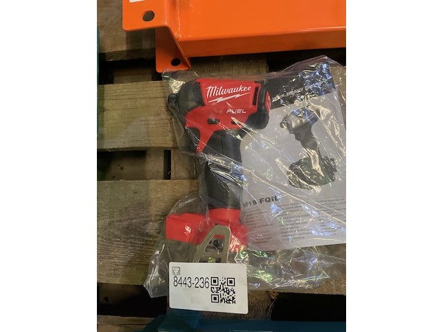 Accu slagschroevedraaier (body) 18v milwaukee, m18 fqid - afbeelding 1 van  2