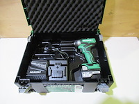 Accu slagschroevedraaier set 18v hikoki, wh 18dd - afbeelding 1 van  3