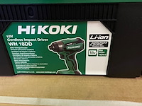 Accu slagschroevedraaier set 18v hikoki, wh 18dd - afbeelding 2 van  3