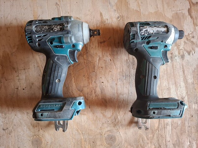 Accu slagschroevendraaier en slagmoeraanzetter, makita, o.a. dtw300 - afbeelding 2 van  8