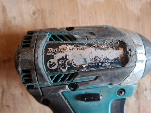 Accu slagschroevendraaier en slagmoeraanzetter, makita, o.a. dtw300 - afbeelding 7 van  8
