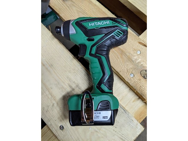 Accu slagschroevendraaier, hitachi, wh10dal - afbeelding 2 van  6