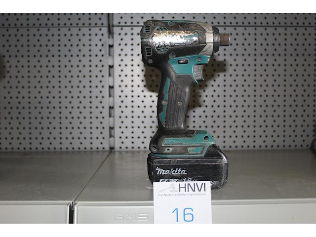 Accu slagschroevendraaier makita dtd153 met 5,0ah accu. - afbeelding 2 van  2