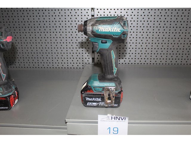 Accu slagschroevendraaier makita met 5,0ah accu. - afbeelding 1 van  2