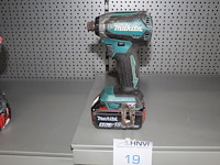 Accu slagschroevendraaier makita met 5,0ah accu.