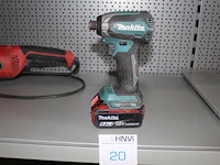 Accu slagschroevendraaier makita met 5,0ah accu.