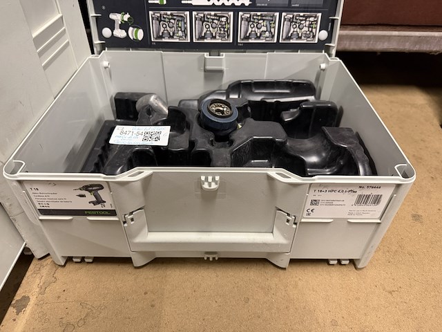 Accu slagschroevendraaier met 2x systainer en accessoires festool, tid 18 - afbeelding 3 van  13