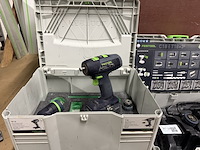 Accu slagschroevendraaier met 2x systainer en accessoires festool, tid 18 - afbeelding 7 van  13