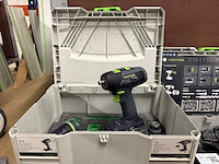 Accu slagschroevendraaier met 2x systainer en accessoires festool, tid 18 - afbeelding 12 van  13