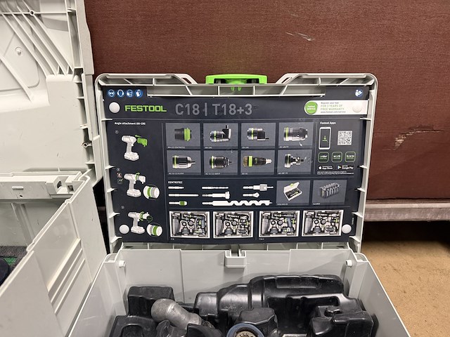 Accu slagschroevendraaier met 2x systainer en accessoires festool, tid 18 - afbeelding 13 van  13