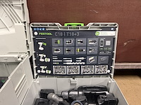 Accu slagschroevendraaier met 2x systainer en accessoires festool, tid 18 - afbeelding 13 van  13