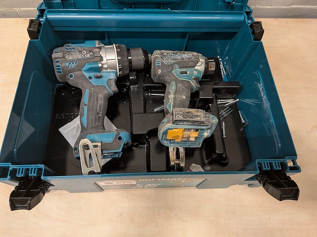 Accu slagschroevendraaier met accu schroevendraaier, makita dtd153, makita ddf486 - afbeelding 2 van  11