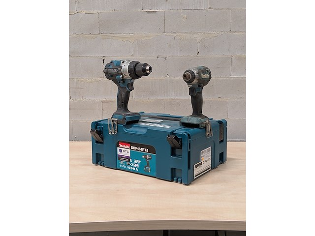 Accu slagschroevendraaier met accu schroevendraaier, makita dtd153, makita ddf486 - afbeelding 1 van  11