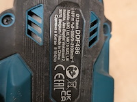 Accu slagschroevendraaier met accu schroevendraaier, makita dtd153, makita ddf486 - afbeelding 8 van  11