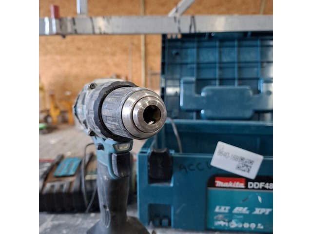 Accu slagschroevendraaier met boormachine makita, ddf484, bouwjaar o.a. 2023 - afbeelding 5 van  9