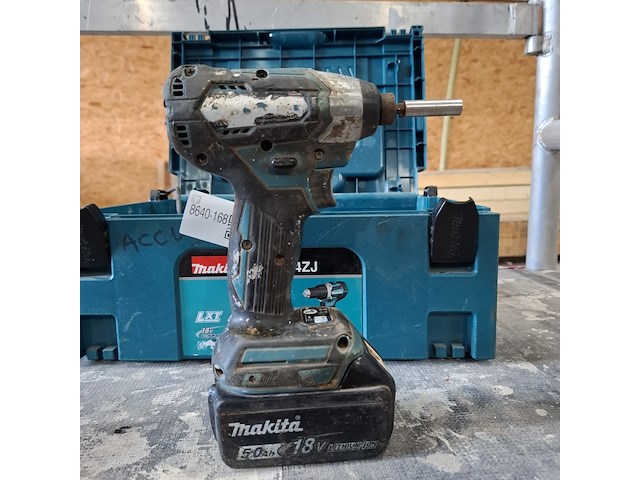 Accu slagschroevendraaier met boormachine makita, ddf484, bouwjaar o.a. 2023 - afbeelding 7 van  9