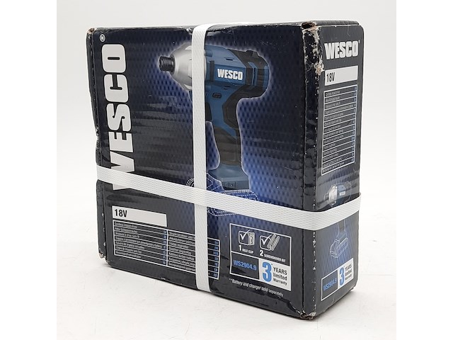 Accu slagschroevendraaier, wesco, ws2904.9 - afbeelding 2 van  3