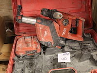 Accu sloophamer hilti te 4-a22 met lader, zonder accu. werking onbekend - afbeelding 1 van  3