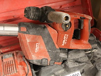 Accu sloophamer hilti te 4-a22 met lader, zonder accu. werking onbekend - afbeelding 2 van  3