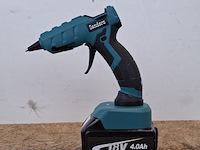 Accu smeltpistool voor hete lijm, blauw - afbeelding 1 van  9