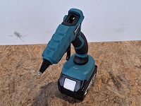 Accu smeltpistool voor hete lijm, blauw - afbeelding 2 van  9