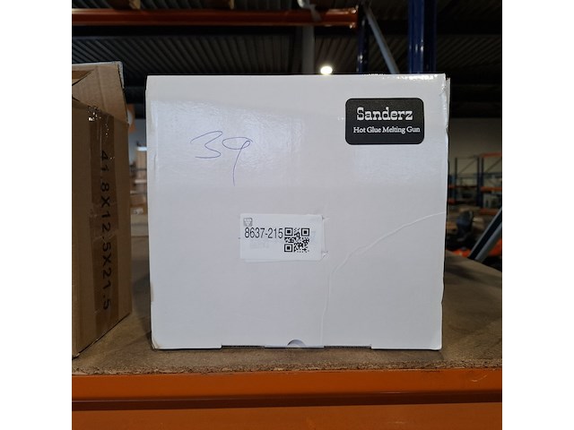 Accu smeltpistool voor hete lijm, blauw - afbeelding 8 van  9