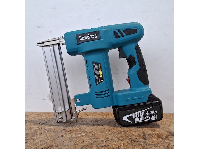 Accu spijkermachine, sanderz, f32/k425, blauw - afbeelding 1 van  13