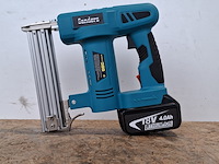 Accu spijkerpistool, blauw - afbeelding 1 van  9
