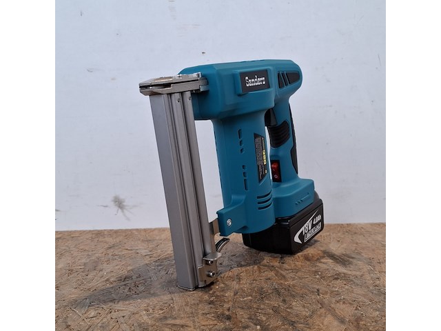 Accu spijkerpistool, blauw - afbeelding 2 van  9