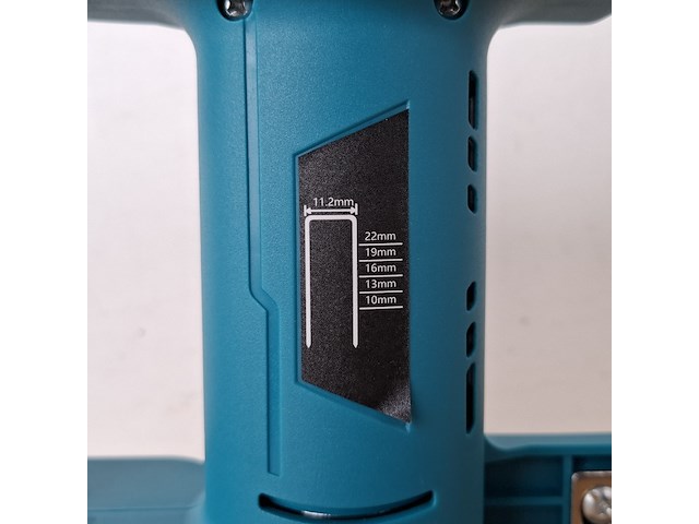 Accu spijkerpistool, blauw - afbeelding 7 van  9