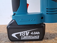 Accu spijkerpistool, blauw - afbeelding 8 van  9