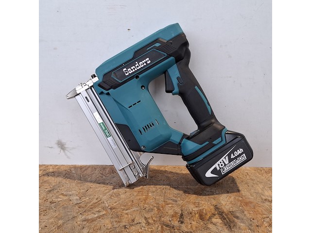 Accu spijkerpistool, blauw - afbeelding 1 van  8