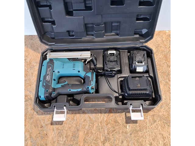 Accu spijkerpistool, blauw - afbeelding 8 van  8