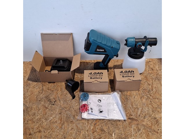 Accu spuitpistool, blauw - afbeelding 11 van  11