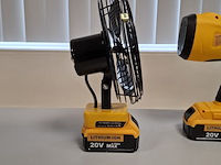 Accu spuitpistool en ventilator 8 inch, geel - afbeelding 13 van  14