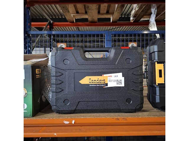 Accu staalschaar, geel - afbeelding 5 van  14