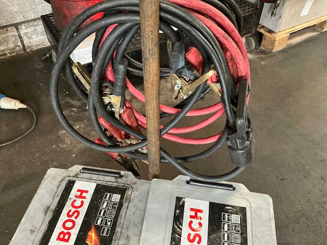 Accu startkar met kabels - afbeelding 4 van  6