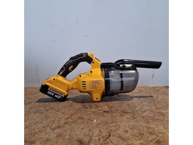 Accu steelstofzuiger | 20v, sanderz, geel, 2025 - afbeelding 9 van  12