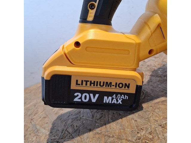 Accu steelstofzuiger | 20v, sanderz, geel, 2025 - afbeelding 12 van  12