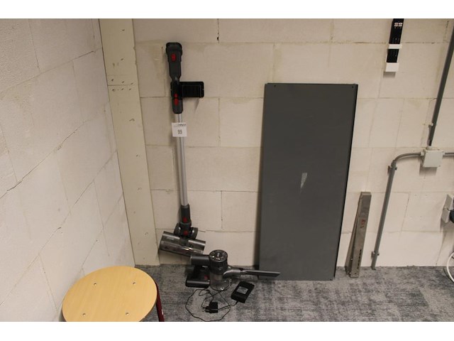 Accu steelstofzuiger zedar incl. muurbeugel. - afbeelding 1 van  3