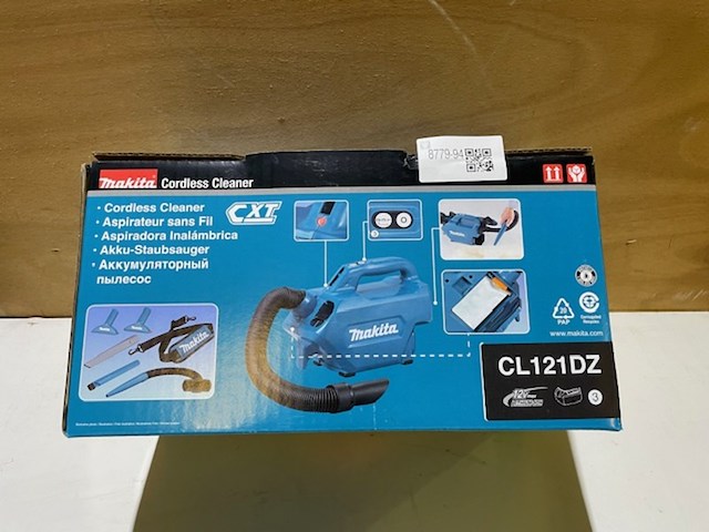 Accu stofzuiger (body) makita, cl121dz - afbeelding 4 van  4