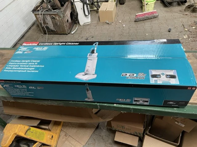 Accu stofzuiger (body), makita, dvc560z - afbeelding 4 van  5