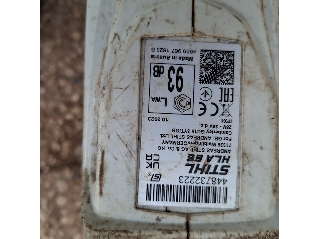 Accu stokheggenschaar stihl, hla 66, bouwjaar 2023 - afbeelding 6 van  8