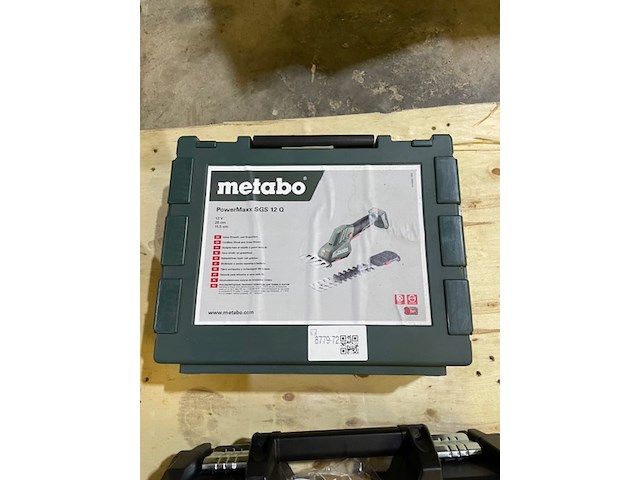 Accu struik/grasschaar (body) metabo, powermaxx sgs 12 q - afbeelding 4 van  4